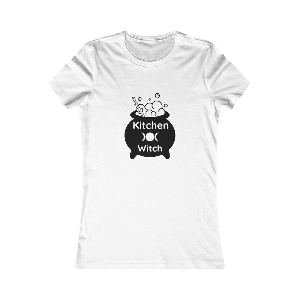 Kitchen Witch Tee for the Spiritual, Mystical Woman